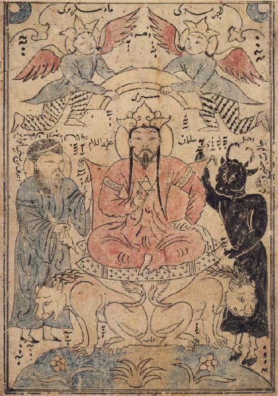 Solomon with Halo, unknow artist